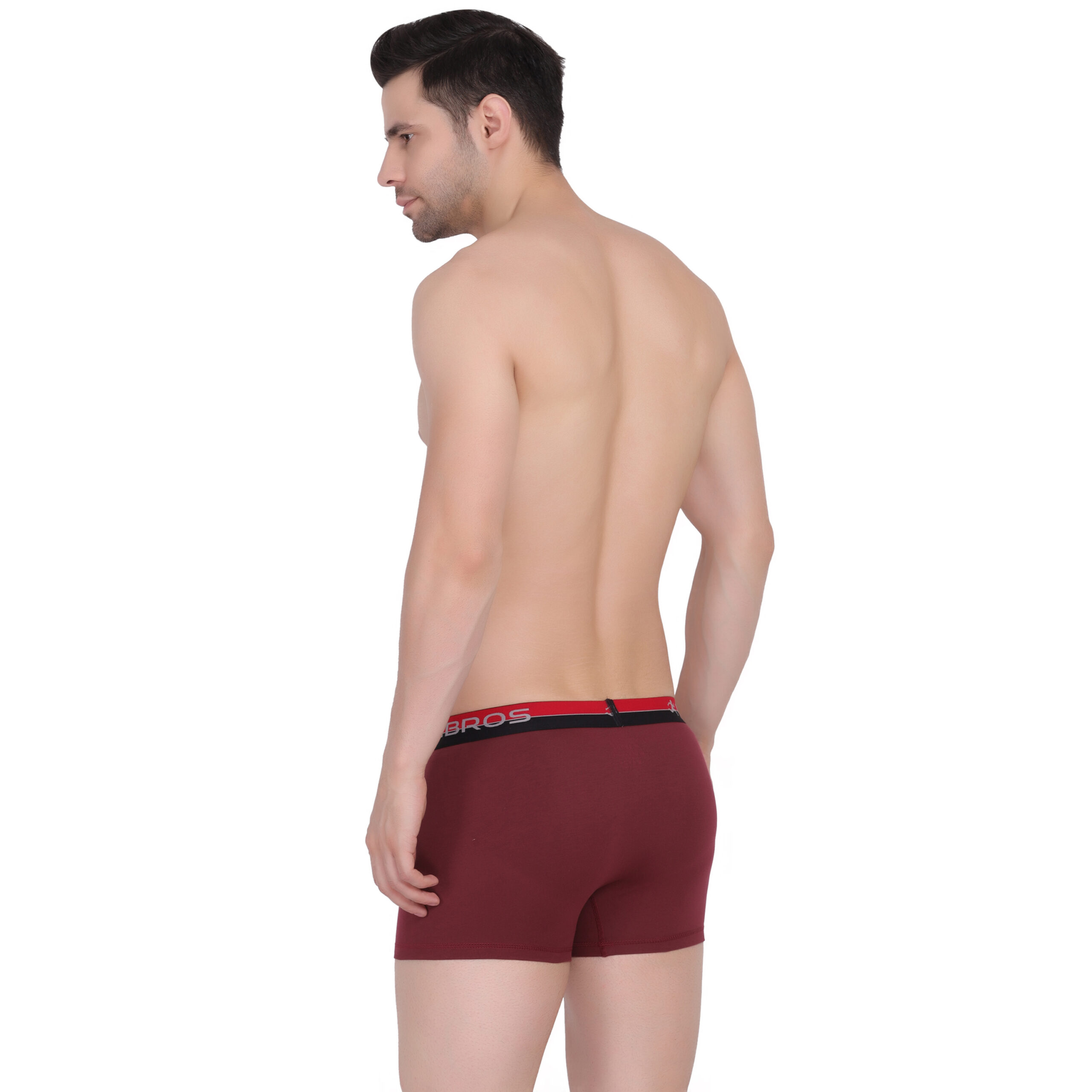 GBROS Premiumwears Men’s Cotton Lycra Trunks Pack of 10 | Breathable Comfortable Innerwear for Daily Use | Stretchable Soft Waistband Underwear for Men | Best Cotton Trunk Underwear in India - Image 4