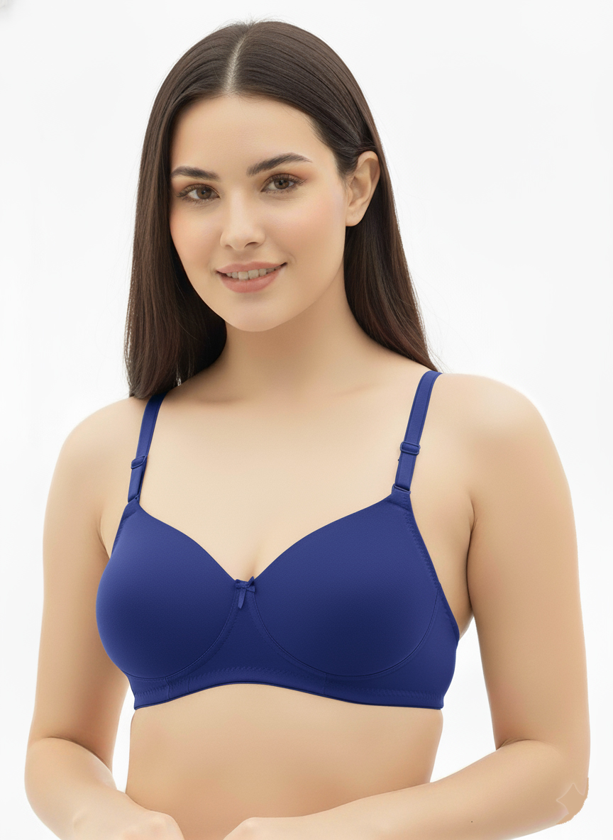 Women’s Padded Bra Pack of 6 – Comfortable Everyday Support | Soft Cups, Adjustable Straps | Full Coverage Lingerie Set for Indian Women - Image 5