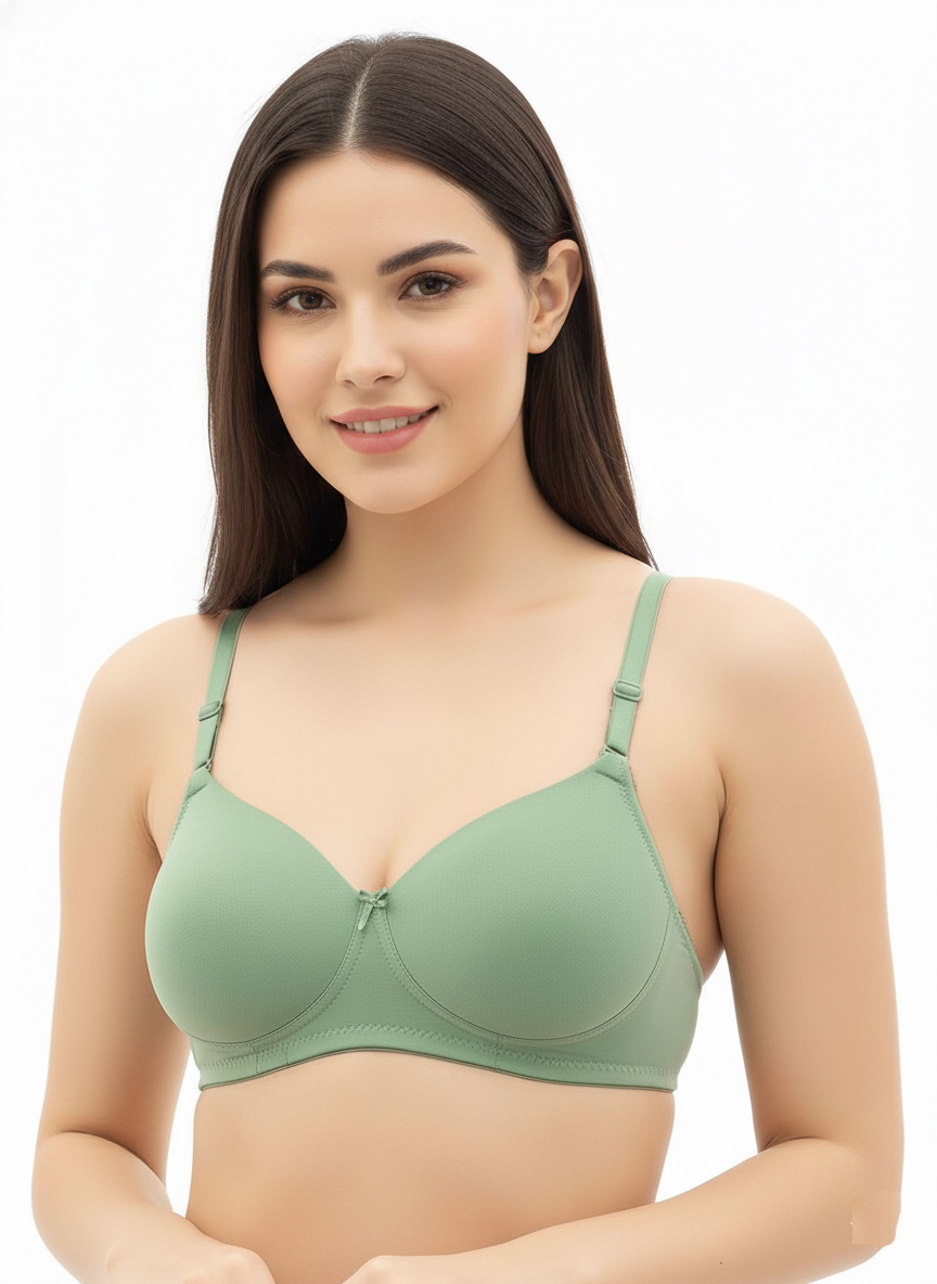 Women’s Padded Bra Pack of 6 – Comfortable Everyday Support | Soft Cups, Adjustable Straps | Full Coverage Lingerie Set for Indian Women - Image 3