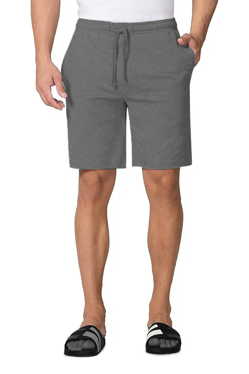 GBROS Men’s Fine Shorts Pack of 2 | Soft Cotton Casual Shorts | Comfortable Daily Wear Lounge Shorts for Men - Image 4